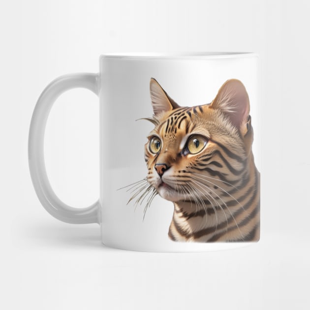 Bengal cat by Moulezitouna